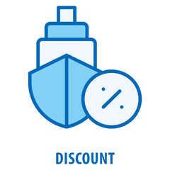 Discount Icon simple and easy to edit for your design elements