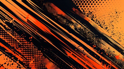Fototapeta premium Racing background with checkered flag and abstract elements vector Illustration on white Background