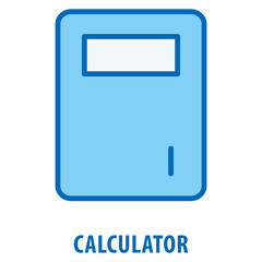 Calculator Icon simple and easy to edit for your design elements