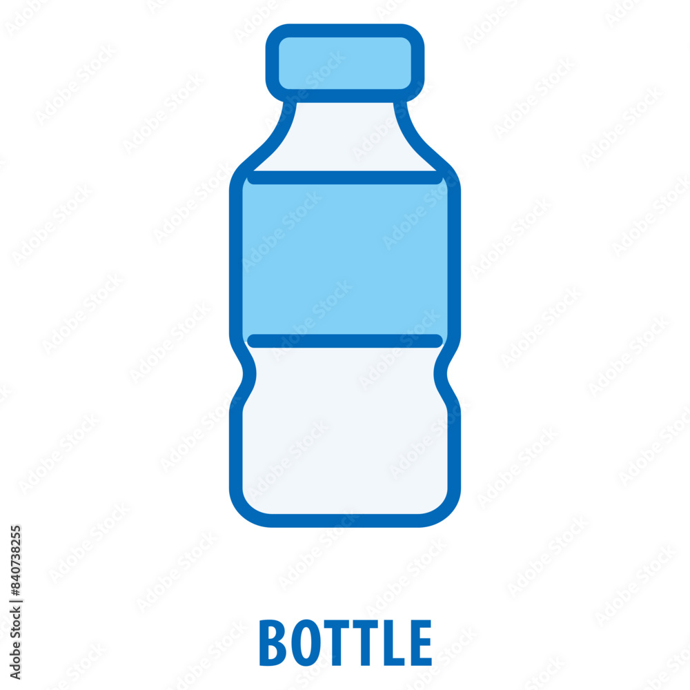Poster bottle icon simple and easy to edit for your design elements