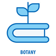 Fototapeta premium Botany Icon simple and easy to edit for your design elements