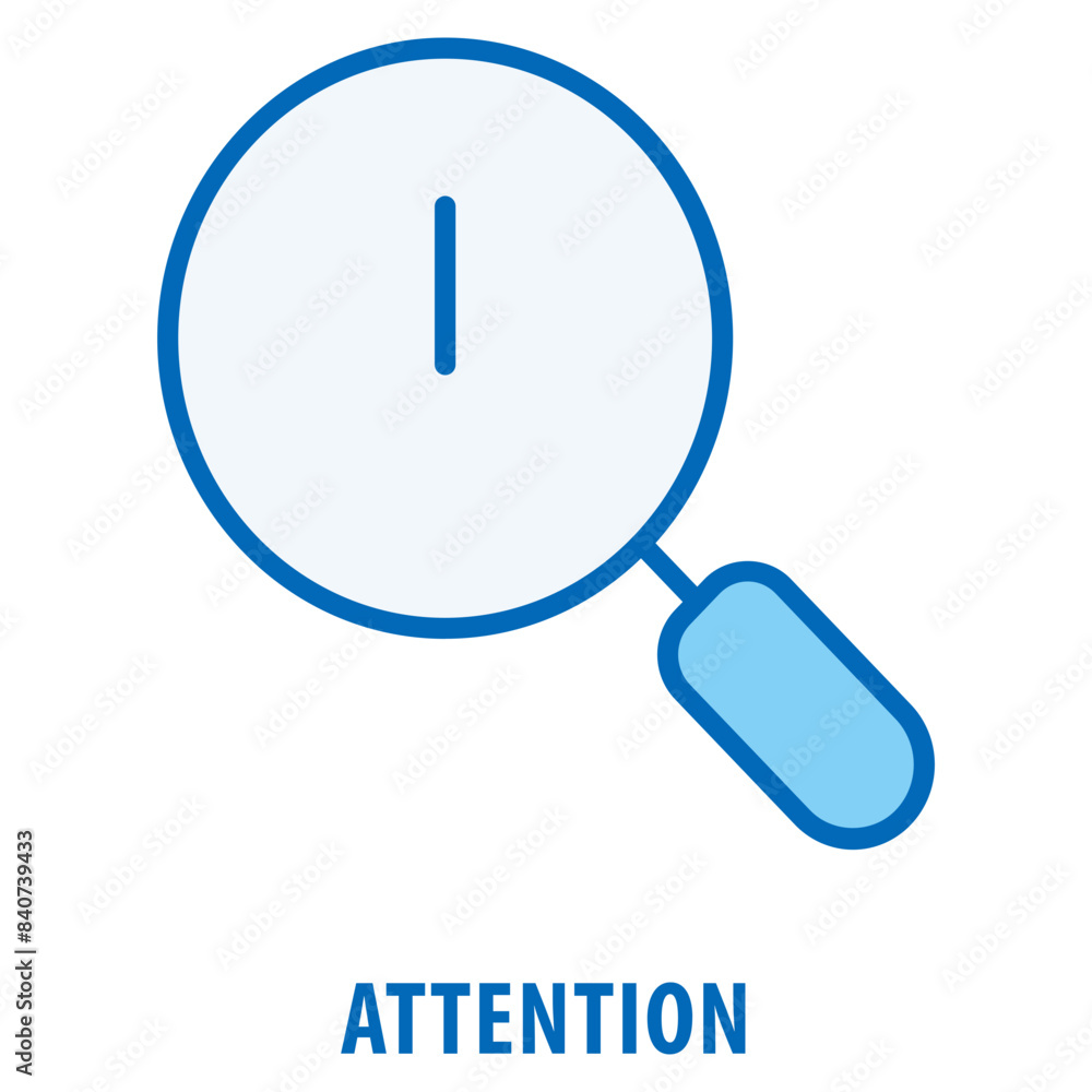 Poster attention icon simple and easy to edit for your design elements