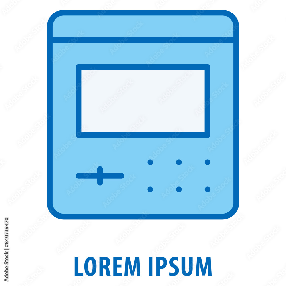 Poster atm icon simple and easy to edit for your design elements