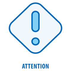 Attention Icon simple and easy to edit for your design elements