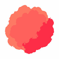 Red Abstract Gradient Background Design with Colorful Watercolor Texture for Modern Graphic Art