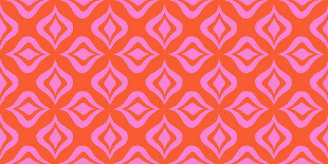 Hand drawn Batik pattern seamless. Geometric doodle abstract illustration, wallpaper. Tribal ethnic vector texture. Aztec style. Folk embroidery. Indian, Scandinavian, African rug, tile.