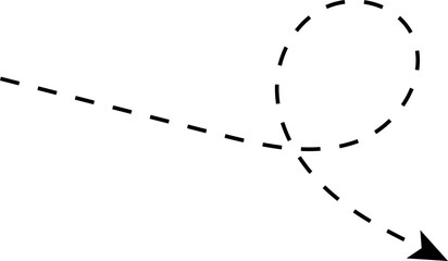 Charcoal arrows vector icons set. Hand drawn dotted arrows. Hand drawn freehand different curved lines, swirls arrows. Doodle marker.