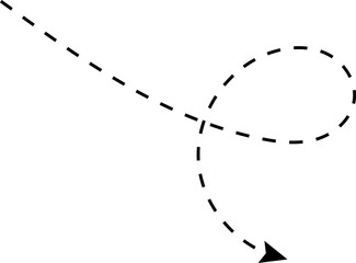 Charcoal arrows vector icons set. Hand drawn dotted arrows. Hand drawn freehand different curved lines, swirls arrows. Doodle marker.