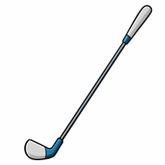 Golf club cartoon vector clipart Illustration