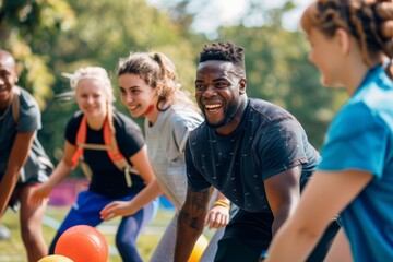 Team Building Activities for Enhanced Trust and Collaboration in Sports Teams Outdoors