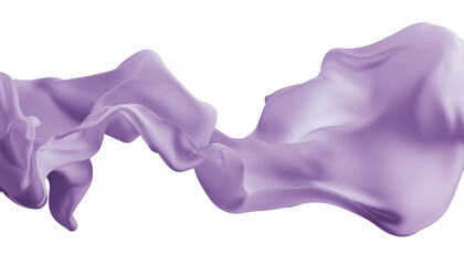 Fototapeta premium Abstract wave fabric movement dynamic.