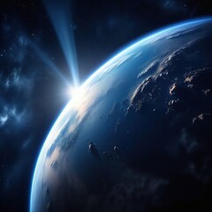 Fototapeta premium Background of technological concepts