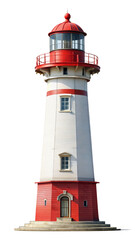 Red And White Lighthouse © kanoktuch