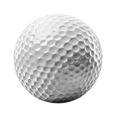 Golf Ball Technology, Innovations in Aerodynamics and Spin Control - Advancements in Golfing Efficiency, Transparent Background