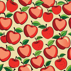 fresh red apple fruit. good to use as a background