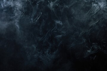 A close-up shot of smoke on a black background