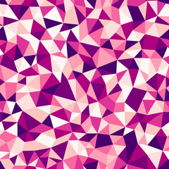 Triangles pattern. Tiny triangles size. Repeatable pattern. Beautiful vector tiles. Light Pink to Deep Purple Spectrum. Seamless vector illustration.