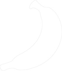 banana outline