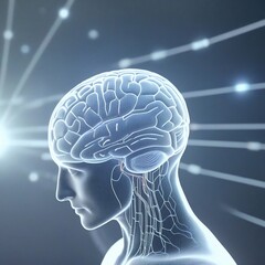 Obraz premium Background of technological concepts