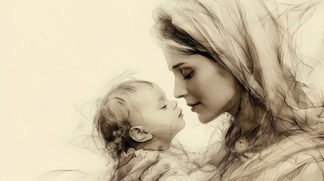 mother and child