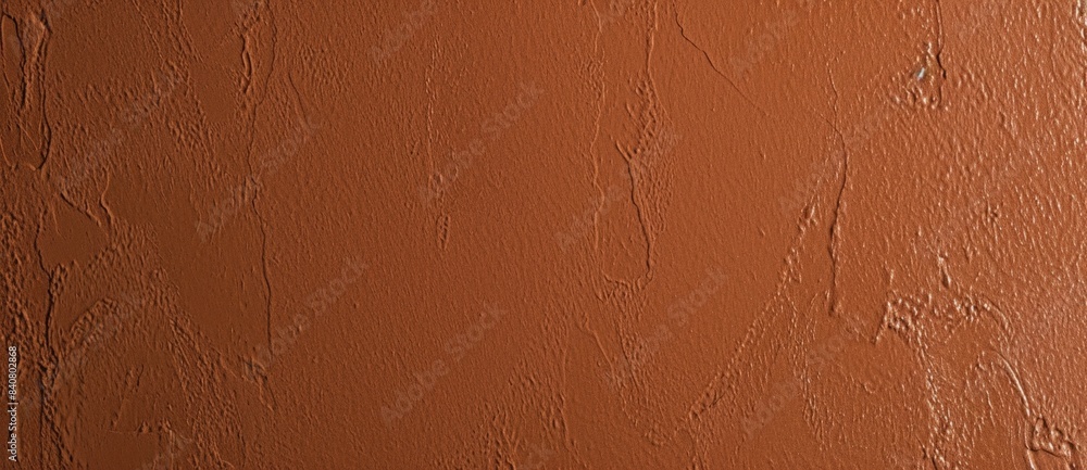 Poster textured wall with an orange paint color is providing a solid background with copy space. the uneven