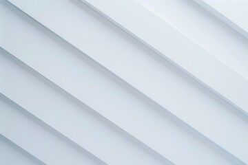 Fototapeta premium White geometric background with diagonal stripes creating a modern and stylish design, perfect for websites, presentations, or print projects