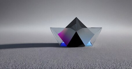 Holo 3D Gradient Wallpaper Background