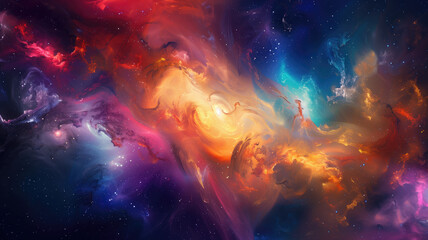 Naklejka premium Colorful abstract wallpaper texture background illustration