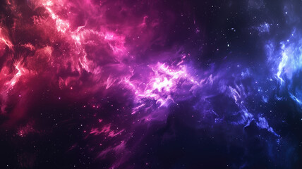 Colorful space galaxy cloud nebula Stary night cosmos.generative.ai