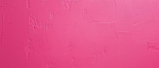 Fototapeta premium Uneven surface of a pink wall featuring a rough plaster or stucco finish, providing a textured background for design projects