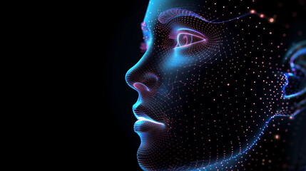 The biometric facial recognition system identifies the user. This is a technologically advanced solution that uses unique facial features to authenticate identity.
