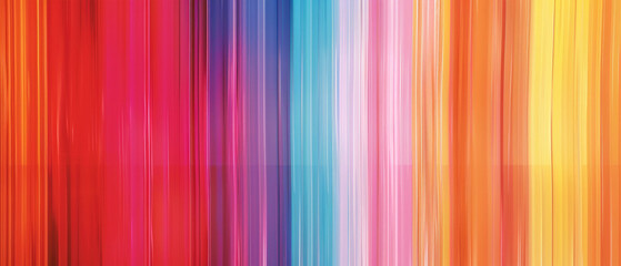 Obraz premium Abstract colorful geometric striped blur defocused background 3d - colorful stripes lines 3d shape seamless texture wall with lights