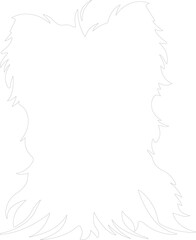 Affenpinscher outline