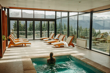 pool in hotel