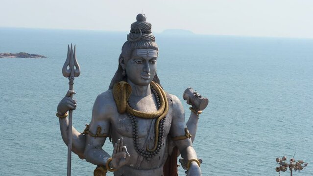 Murdeshwar Beach Paradise Aerial View