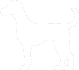 Bedlington Terrier outline