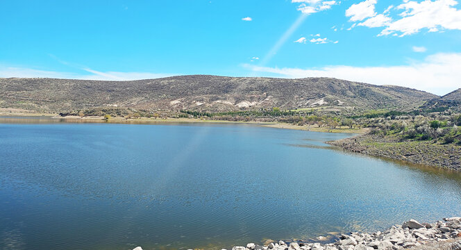 Dam view, low water dam, beautiful, mountain, highway, sunny, sky, road, view, trip, Africa, travel, natural, island, tree, water, route, background, drive, swim, outdoor, landscape, calm, travel, bea