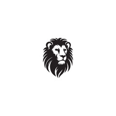 Lion head vector design