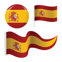 SPAIN FLAG SET