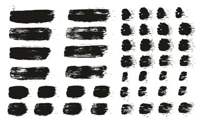 Hand Drawn Round Brush Regular Straight Lines Mix Artist Brush High Detail Abstract Vector Background Mix Set 
