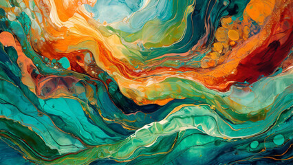 abstract background with watercolor