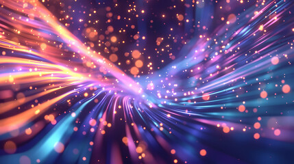 Obraz premium data stream concept abstract background