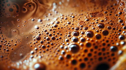 coffee liquid texture close up