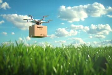Future of Delivery, Autonomous Drone Flying for Delivery Purposes