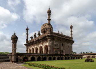 Tomb of Ibrahim Rauza in Bijapur, also called Ali Rauza. India.