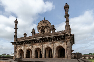 Fototapeta premium Tomb of Ibrahim Rauza in Bijapur, also called Ali Rauza. India.