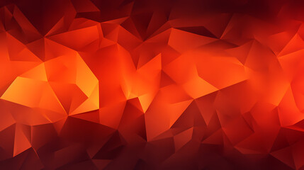 Naklejka premium Triangle abstract orange background