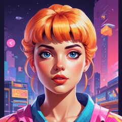 Obraz premium portrait of a girl
