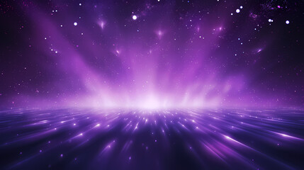 Fototapeta premium Abstract purple glowing background