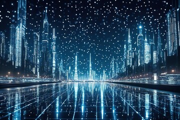 Fototapeta premium Background of technological concepts